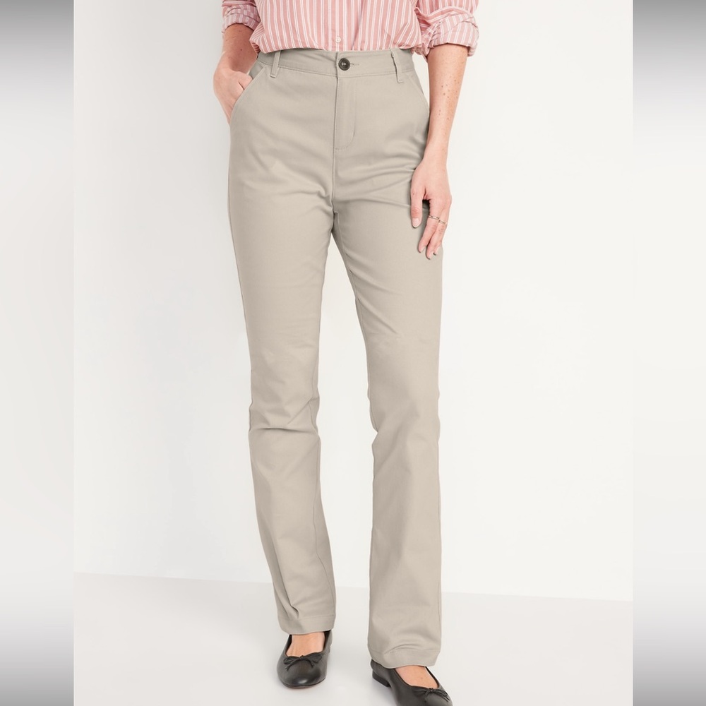 Old Navy Beige Boot Cut Pants